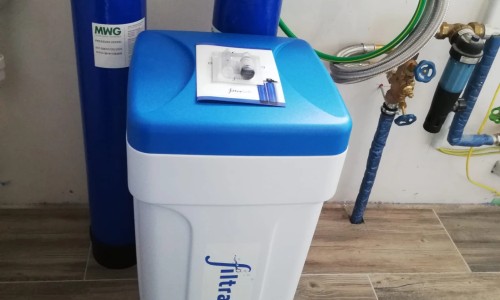 Double water softening system Duplex 40 from Alfiltra