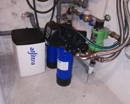 Duplex 20 water softening system