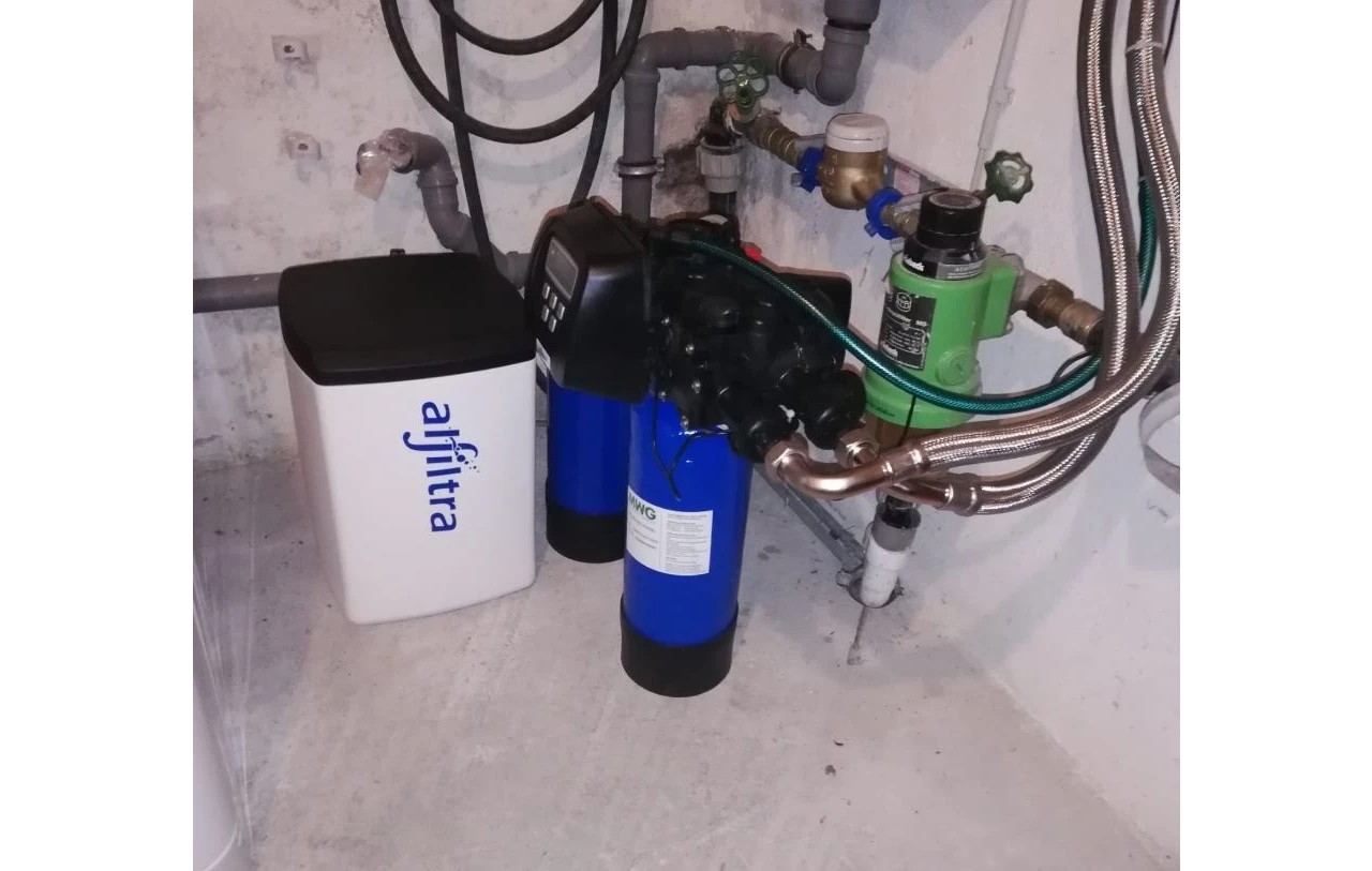 Duplex 20 water softening system