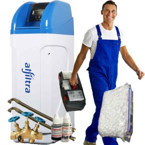 Basic 40 builder package water softening system / decalcification system