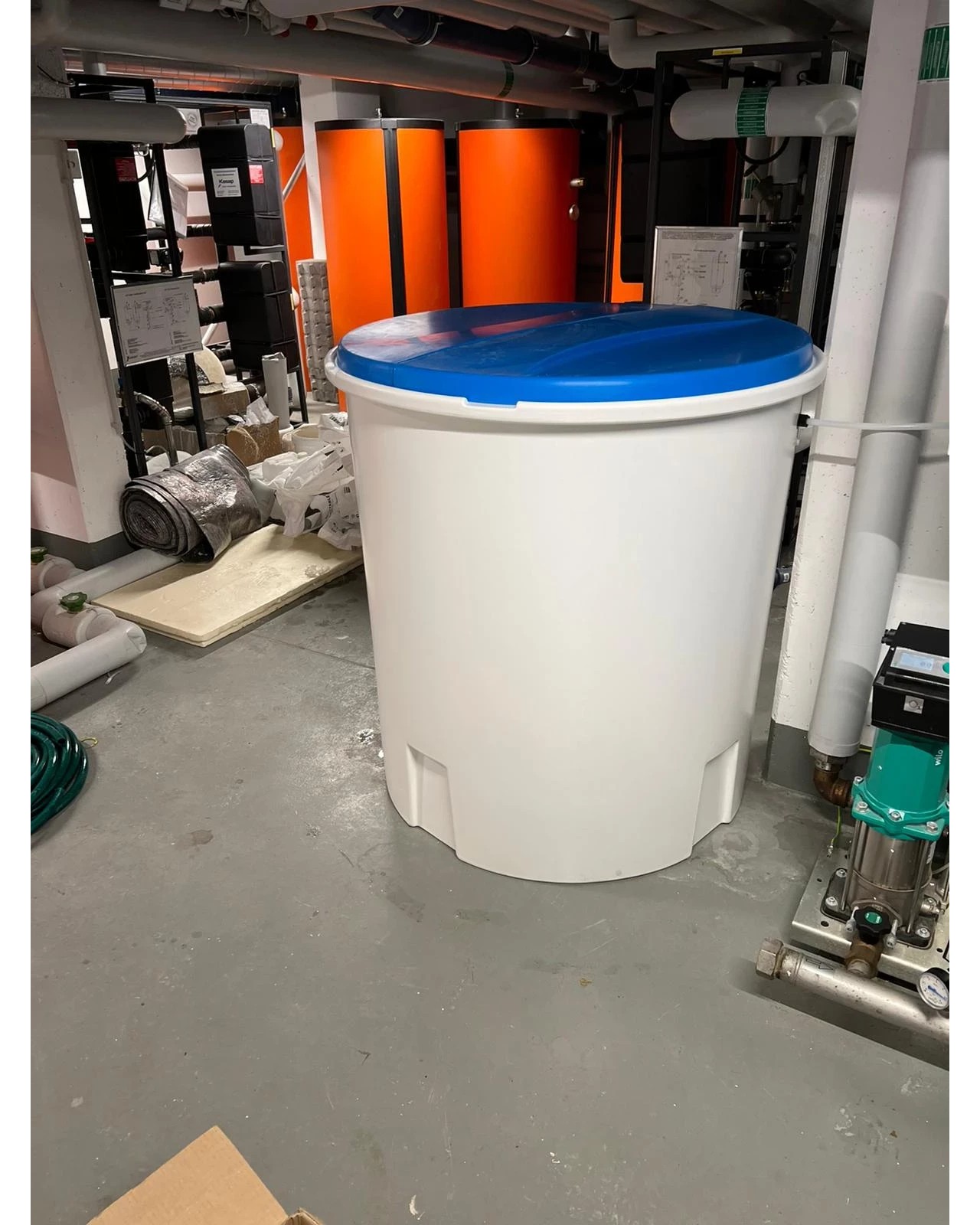 Salt container water softener Duplex Pro Max 1500